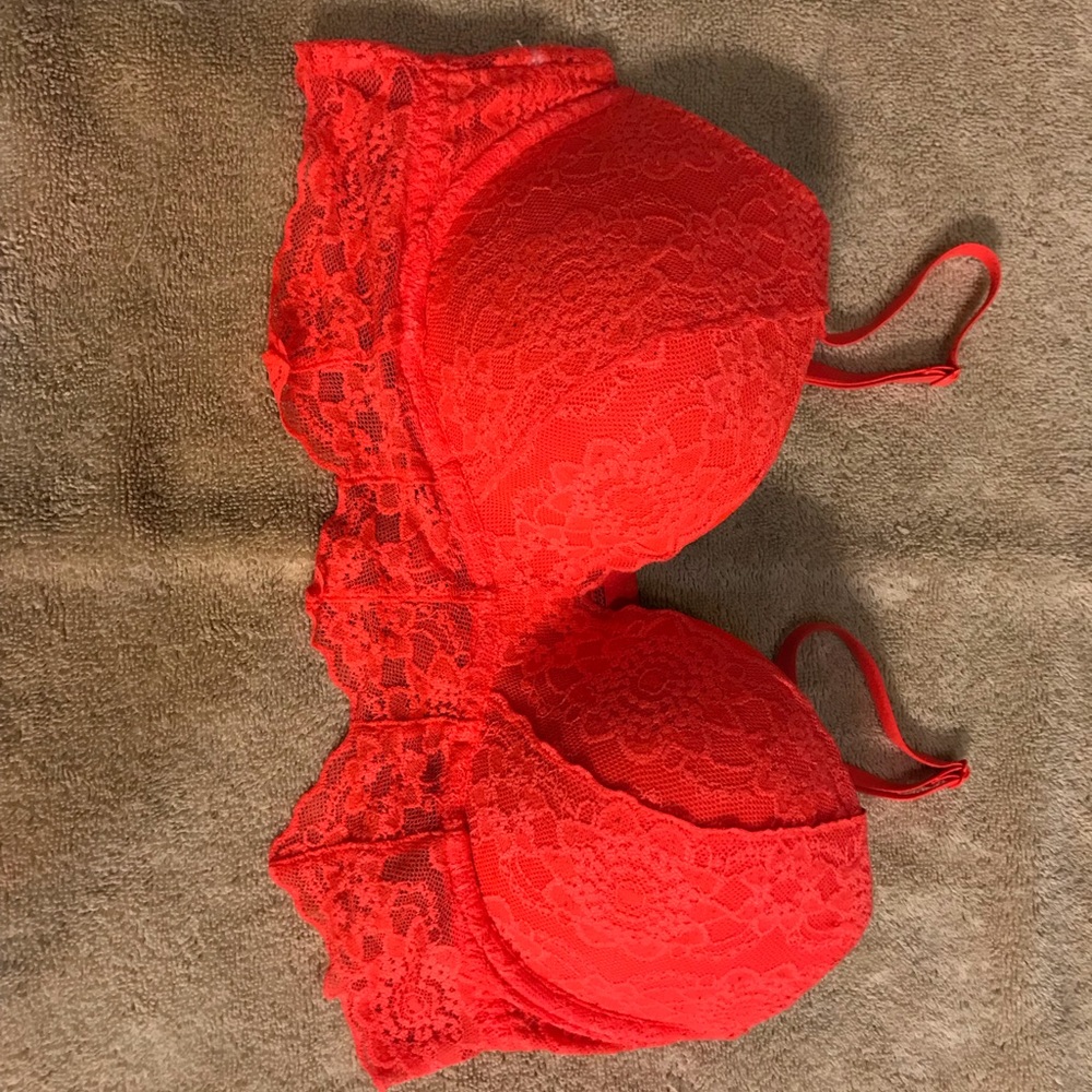 PINK Orange Size Medium Bralette